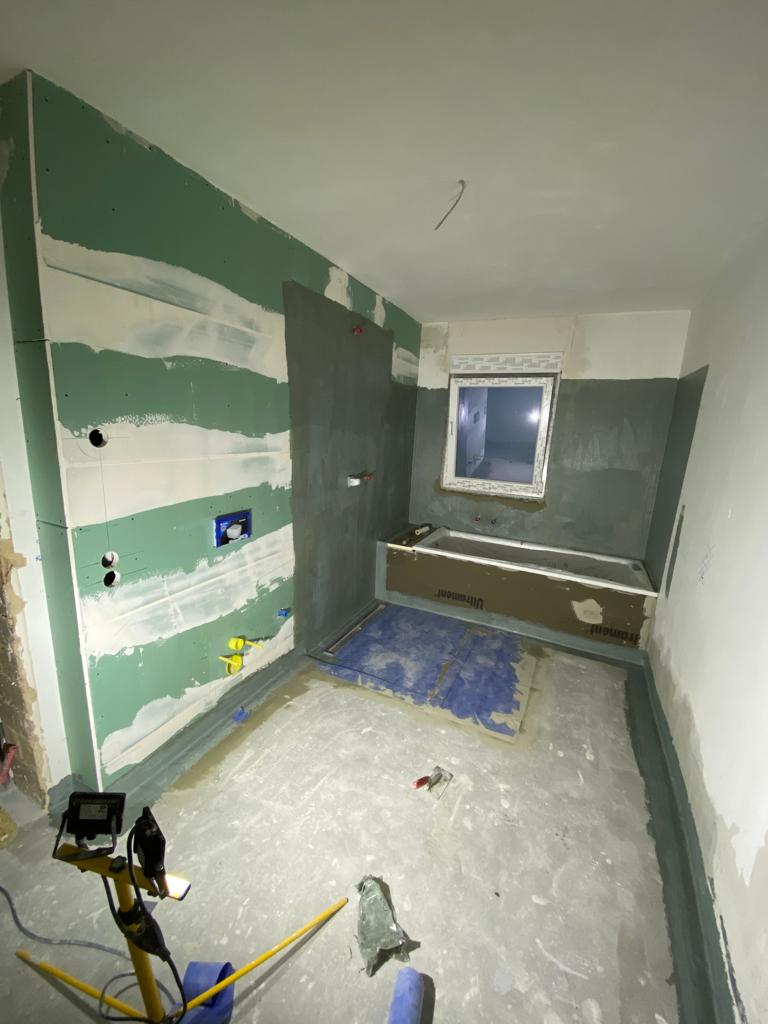 Badezimmer Trockenbau Arbeiten